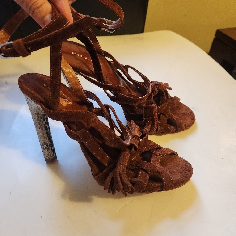 DRIES Van Noten sandals size 7.5(37.5) in EUC